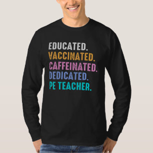 Camiseta Professor de Pe Retro Educado Fita Específica Vaci