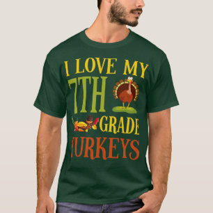 Camiseta Professor de Peregrinação de Dia de Ação de Graças