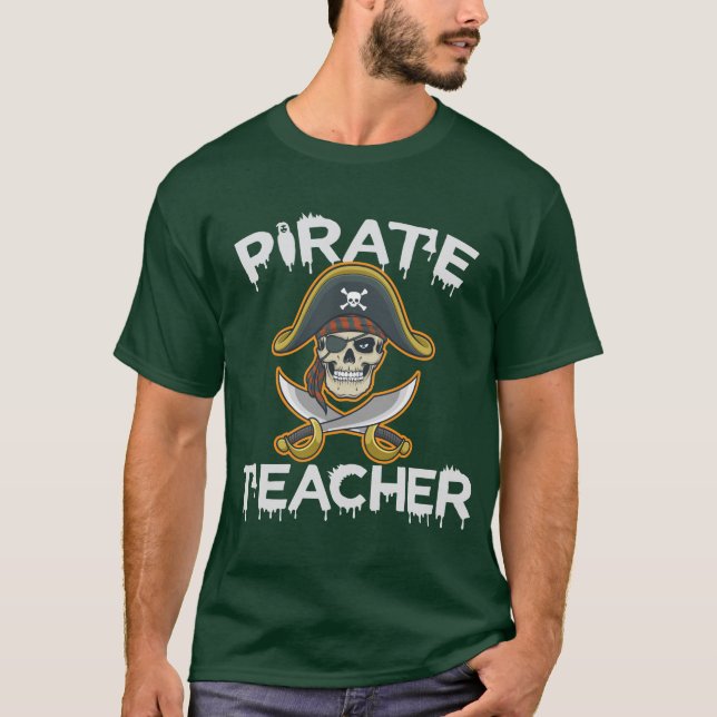 CAMISETA PROFESSOR DE PIRATAS (Frente)