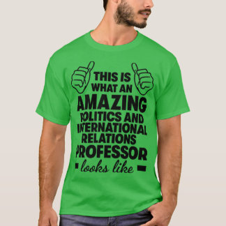 Camiseta Professor de Política e Relações Internacionais1