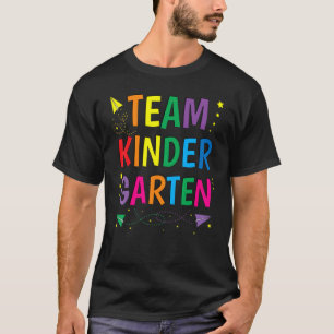 Camiseta Professor de Pré-Escolar Pré-K Equipe Jardim de In
