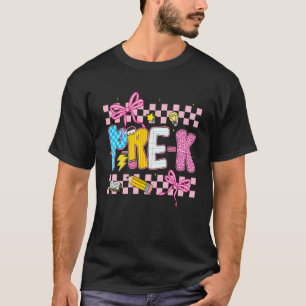 Camiseta Professor de Pré-K Jardim de Infância Coquette Láp