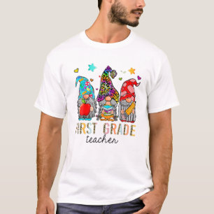 Camiseta Professor De Primeira Classe Leopard Da Classe 1Ru