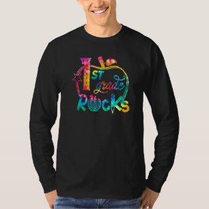 Camiseta Professor De Primeira Classe Rocks Tie Dye 1rua Gr
