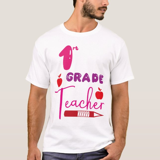 Camiseta Professor de primeiro grau (Frente)