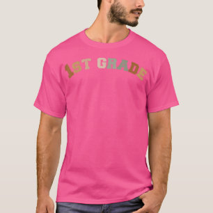 Camiseta Professor de primeiro grau em equipe retro de volt