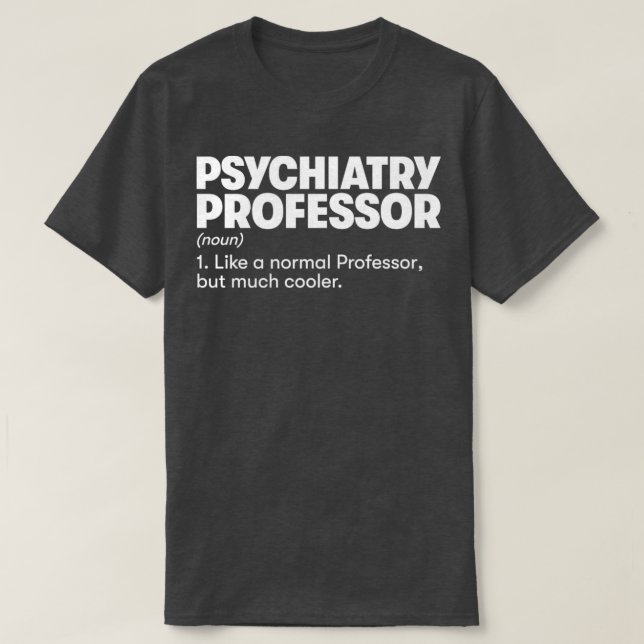 Camiseta Professor de Psiquiatria1 (Frente do Design)
