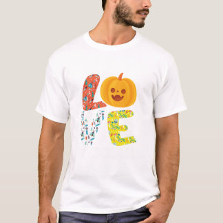 Camiseta Professor de Pumpkin no Halloween da Love School S