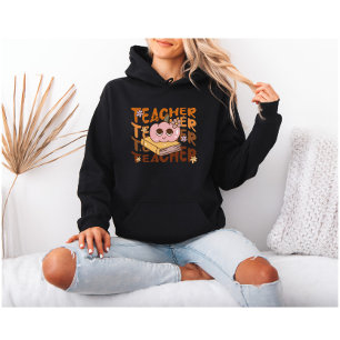 Camiseta Professor de Queda Retrorna Pumpkin Halloween