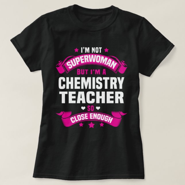 Camiseta Professor de Química (Frente do Design)