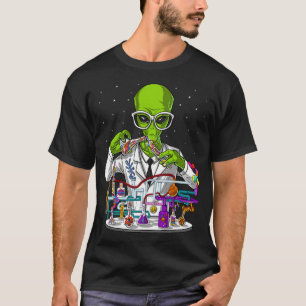 Camiseta Professor de Química Alien
