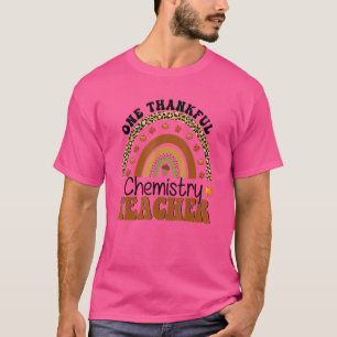 Camiseta Professor de Química Autumn Rainbow Teac