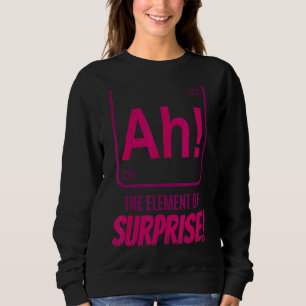 Camiseta Professor de Química Científico Ah O Elemento da S