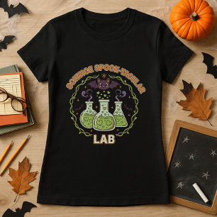 Camiseta Professor de Química da Escola de Spook-Tática de 