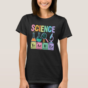 Camiseta Professor de Química de Ciência Engraçada Tabela P