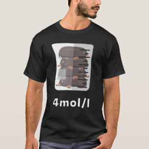Camiseta Professor de Química de Estudantes de Ciências do