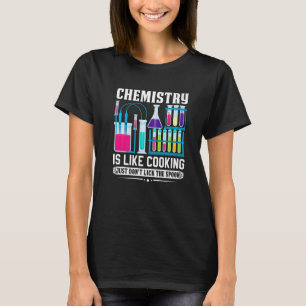 Camiseta Professor de Química é Como Cozinhar Só Não Lambe 