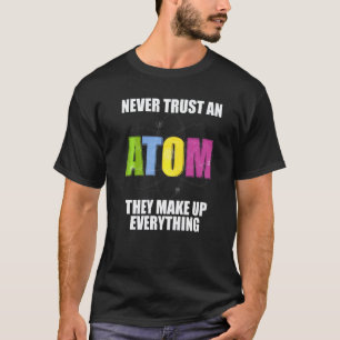 Camiseta Professor de Química Fanático por Ciência Homens M
