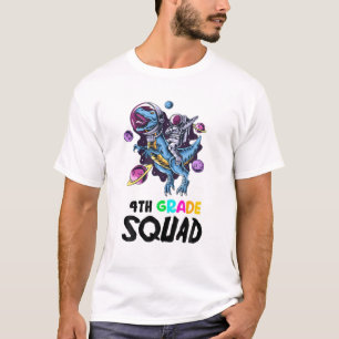 Camiseta Professor de Rex, Astronauta Engraçado SQUAD, 4º