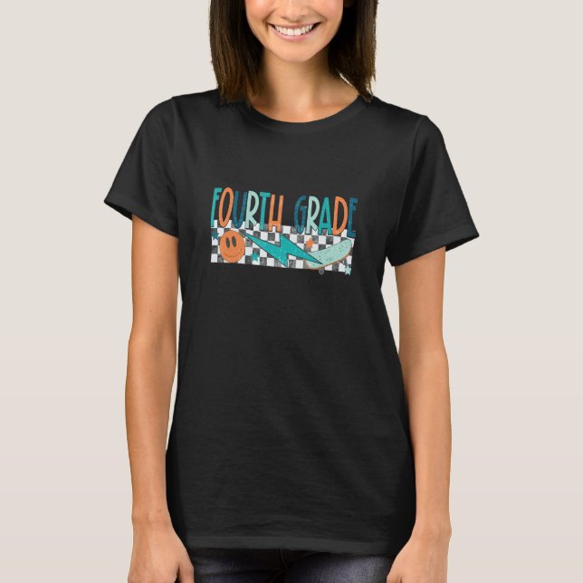 Camiseta Professor De Rochas Do Quarto Grau, Estudante De V (Frente)