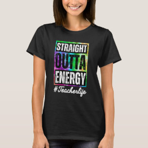 Camiseta Professor de sala de aula de vida Hetero fora do h