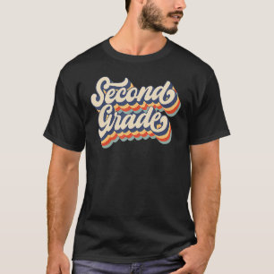 Camiseta Professor de segundo grau de Vintage de volta a