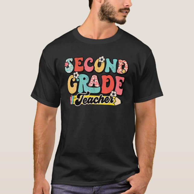 Camiseta Professor De Segundo Grau segundo Retroativo De Vo (Frente)