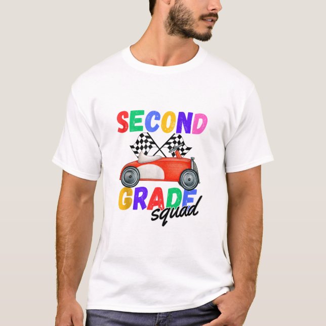 Camiseta Professor de segundo nível no quadrado (Frente)