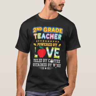 Camiseta Professor De segundo Segundo Acionado Por Co Alime