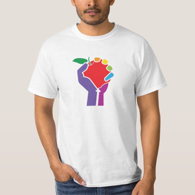 Camiseta Professor de Solidariedade Tee para Todos (Frente)