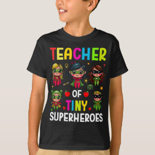 Camiseta Professor de super heróis minúsculos