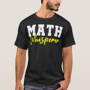 Camiseta Professor de Sussurra de Matemática legal