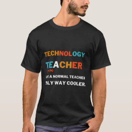 Camiseta professor de tecnologia como professor normal apen