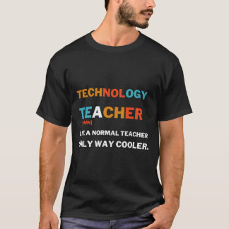 Camiseta professor de tecnologia como professor normal apen