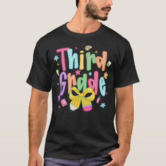 Camiseta Professor de Terceira Série Préppy Volta às Aulas