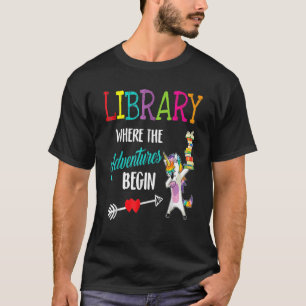 Camiseta Professor De Tripulação De Ph De Volta À Bibliotec
