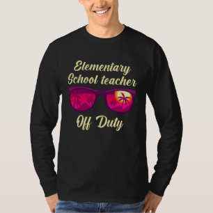 Camiseta Professor de turma de escola primária professor fo