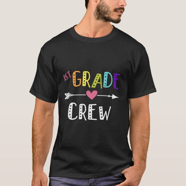 Camiseta Professor de turma primeiro dia de aula Equipe do  (Frente)