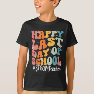 Camiseta Professor De Vapor Feliz No Último Dia De Professo