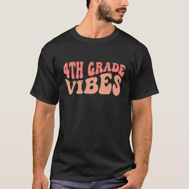 Camiseta Professor de Vibes do 4º ano (Frente)