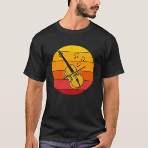 Camiseta Professor de Violoncelo Violoncelista Músico Festi