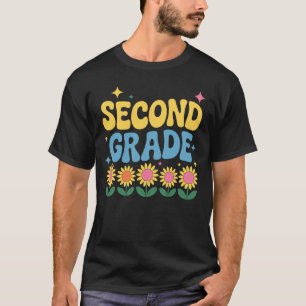 Camiseta Professor de volta à escola para crianças da 2ª sé