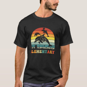 Camiseta Professor de Volta às Aulas da Escola Primária Gol