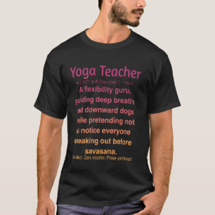 Camiseta Professor de Yoga Engraçado 1