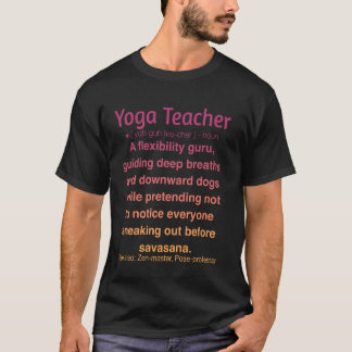 Camiseta Professor de Yoga Engraçado 1