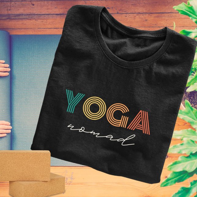 Camiseta Professor de Yoga Nomad Modern Yoga (Criador carregado)