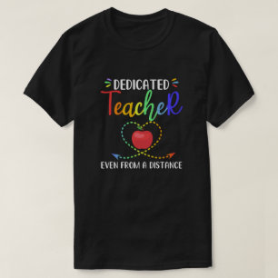 Camiseta Professor Dedicado Mesmo De Uma Distância Online 