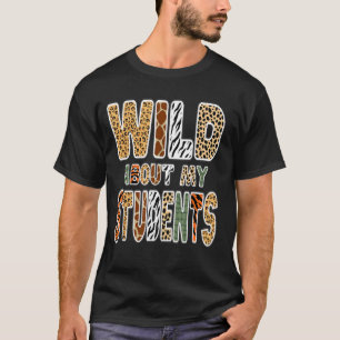 Camiseta Professor Descontrolado Estampa de Animal