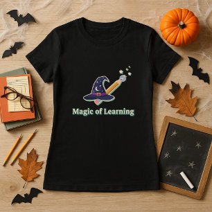 Camiseta Professor Dia de as Bruxas engraçado doa mágica de