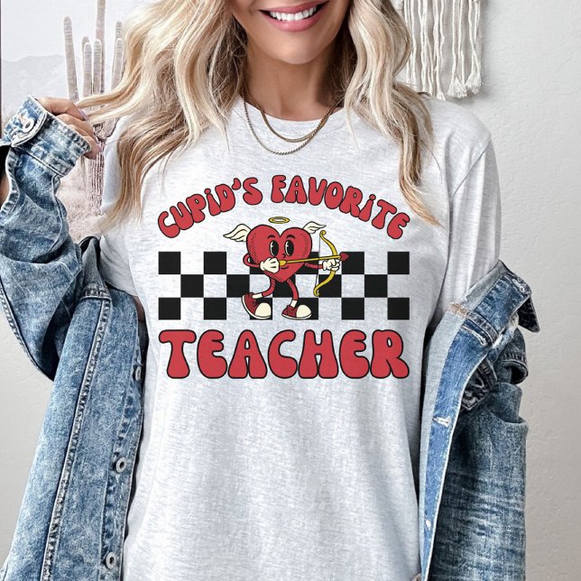 Camiseta Professor dia de os namorados, Cupids Professora F (Criador carregado)